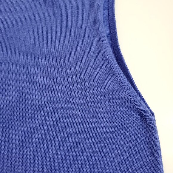 Gudrun Sjoden Womens 2 Piece Set Iris Tunic Dress Cardigan M Blue Floral Pockets - Picture 11 of 16